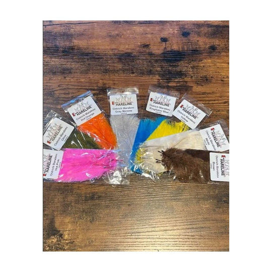 Ostrich Marabou - Feathers & Marabou - Fly Fish Food