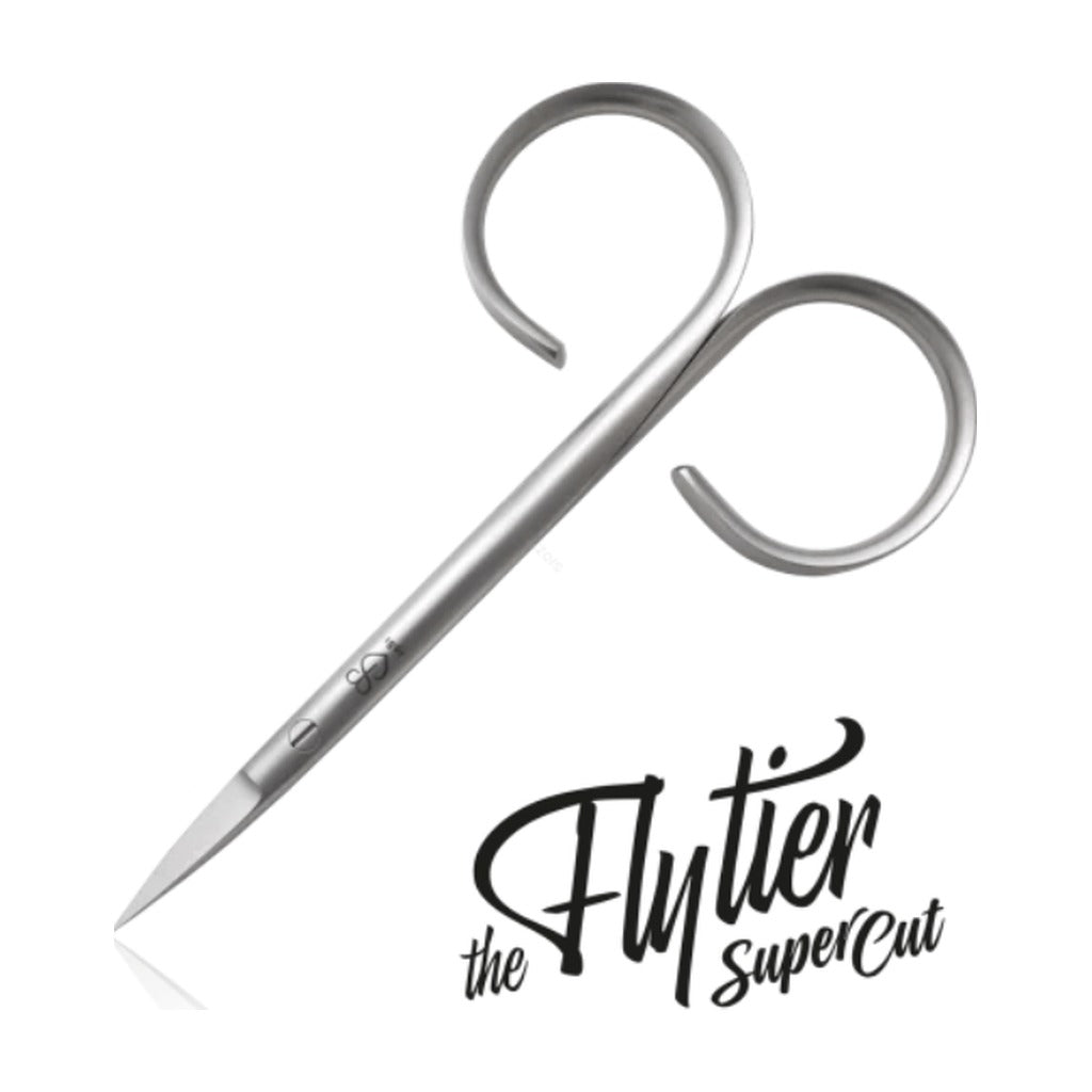 Renomed - Fly Tying Scissors - The FlyTier Straight - Fly Tying Accessories - Fly Fish Food