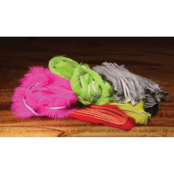 Cross Cut Whole Rabbit Hide - Hair &amp; Fur - Fly Fish Food
