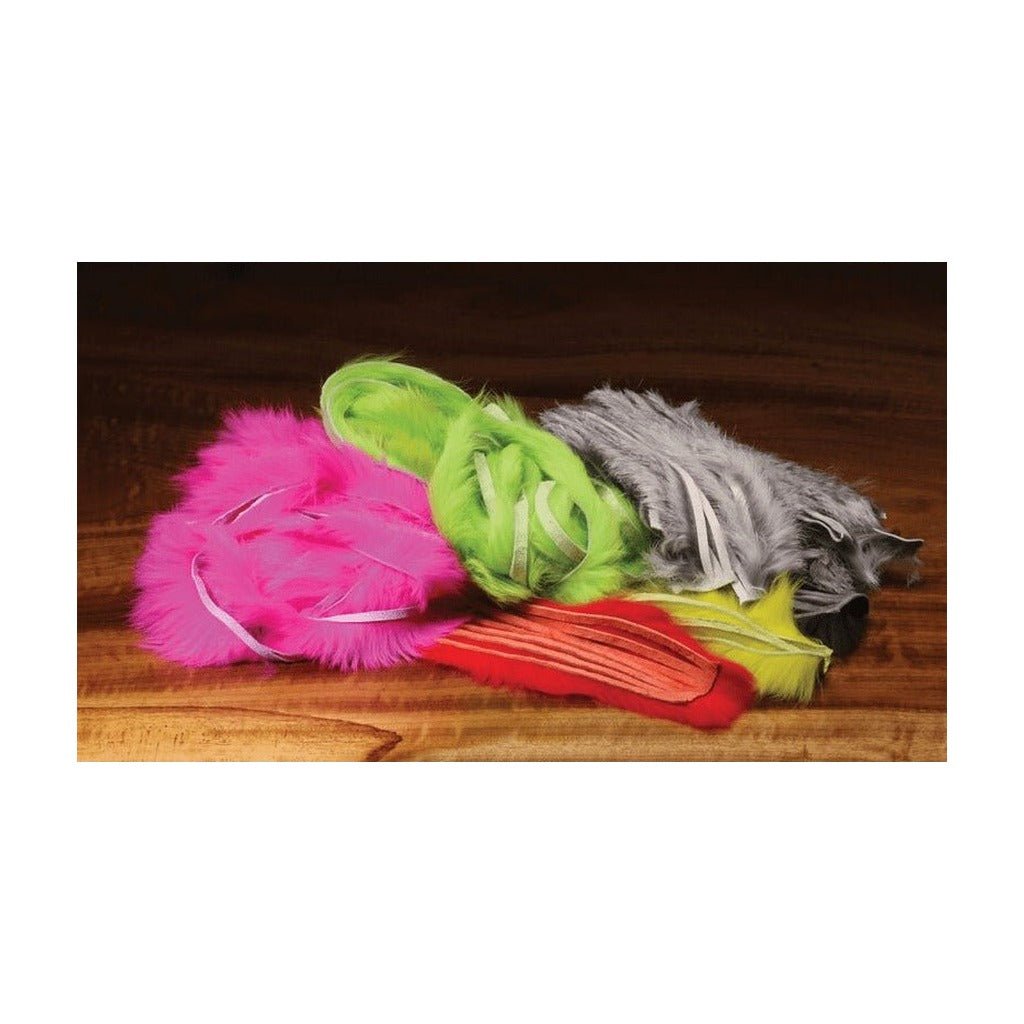 Cross Cut Whole Rabbit Hide - Hair &amp; Fur - Fly Fish Food