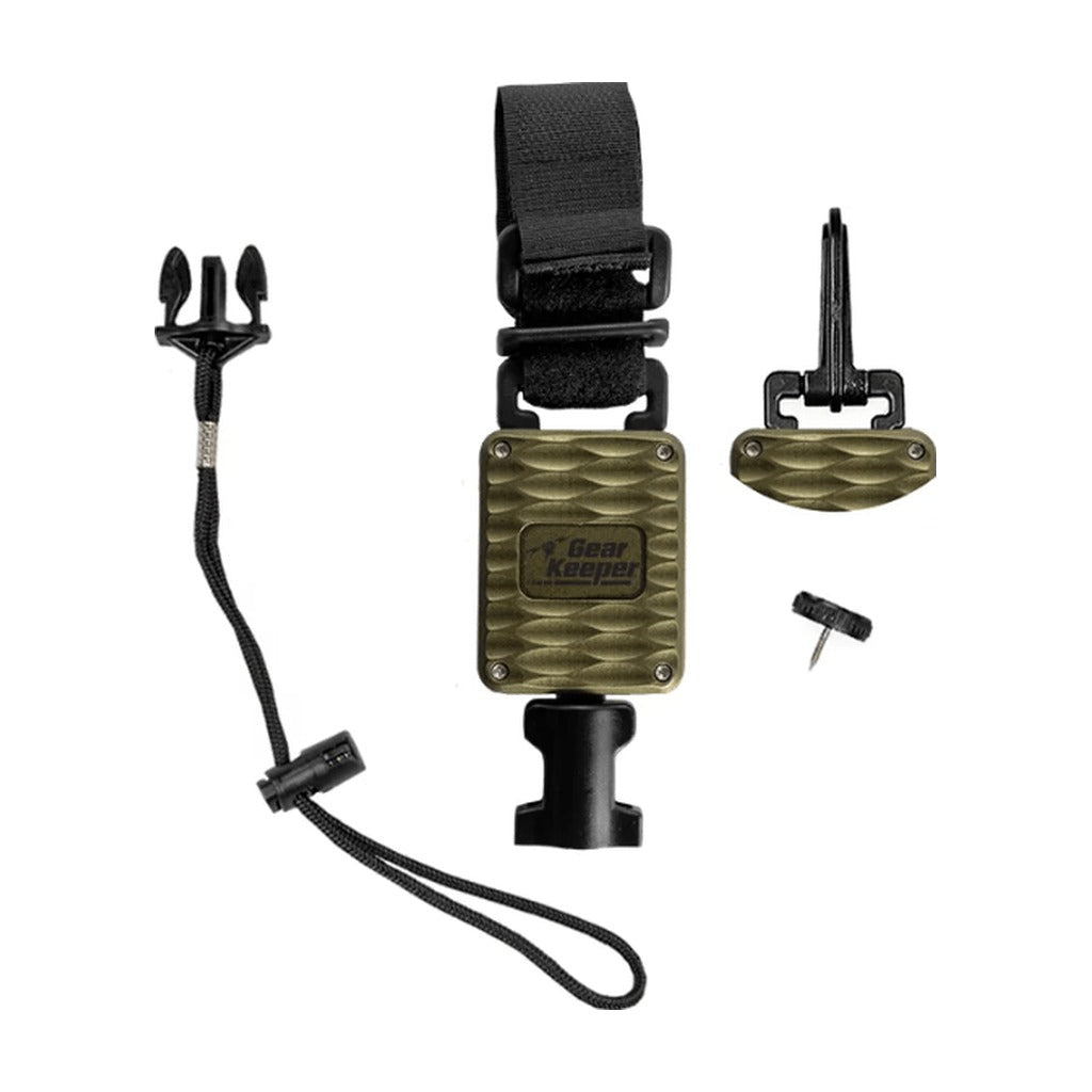 Aluminum Wading Staff Tether Combo Mount (Snap/Stud/Velcro) - On Water Accessories - Fly Fish Food