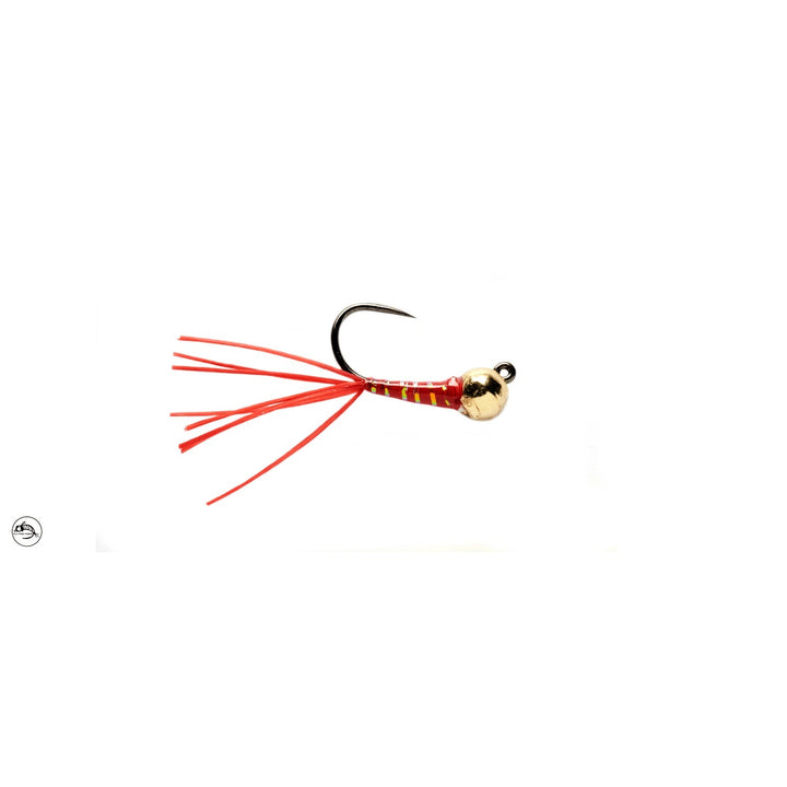Perdiworm Barbless - Red - Flies - Fly Fish Food
