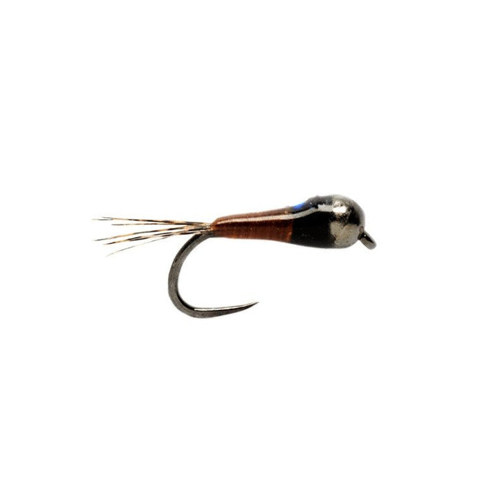 Micro Perdigon Flashback Brown Barbless - Flies - Fly Fish Food