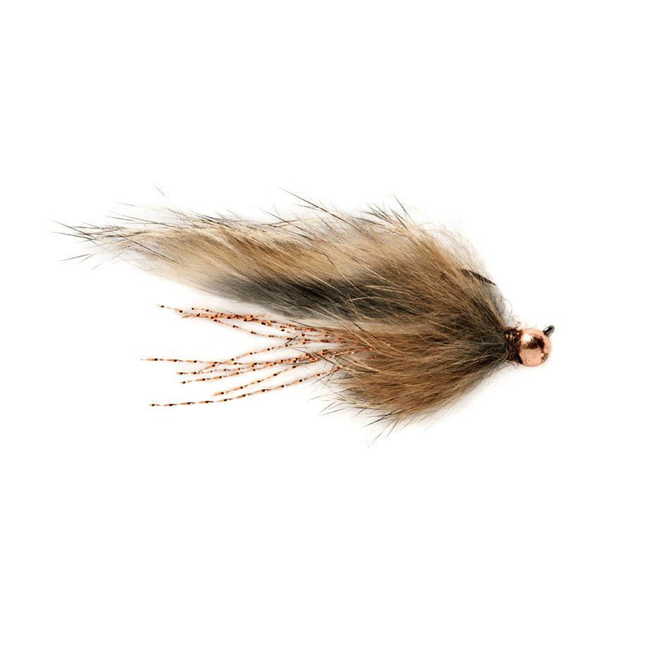 Tactical Jig Zonker Natural Barbless - Flies - Fly Fish Food