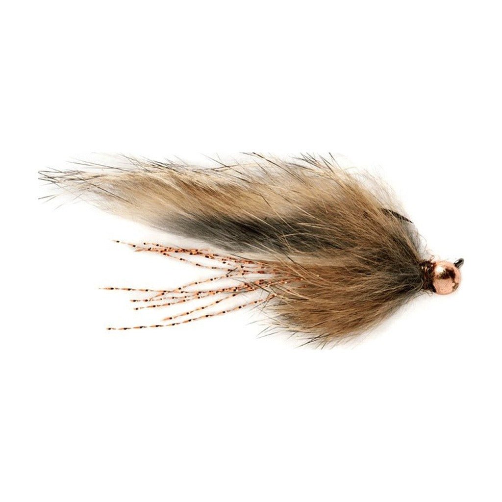 Tactical Jig Zonker Natural Barbless - Flies - Fly Fish Food