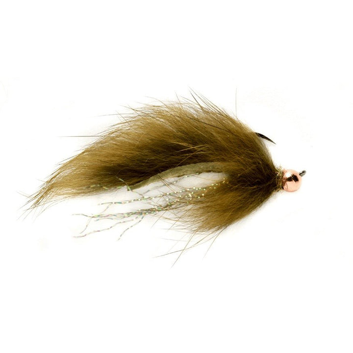 Tactical Jig Zonker Olive Barbless - Flies - Fly Fish Food