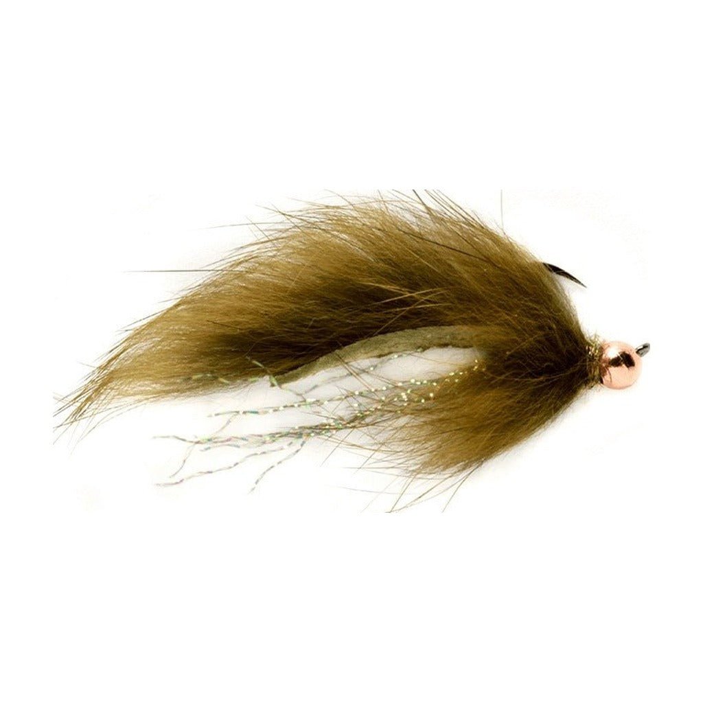 Tactical Jig Zonker Olive Barbless - Flies - Fly Fish Food