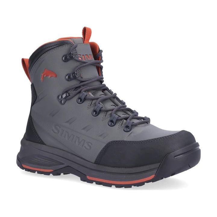 Simms - Freestone Wading Boot - Rubber Soles - Gunmetal - Boots &amp; Cleats - Fly Fish Food