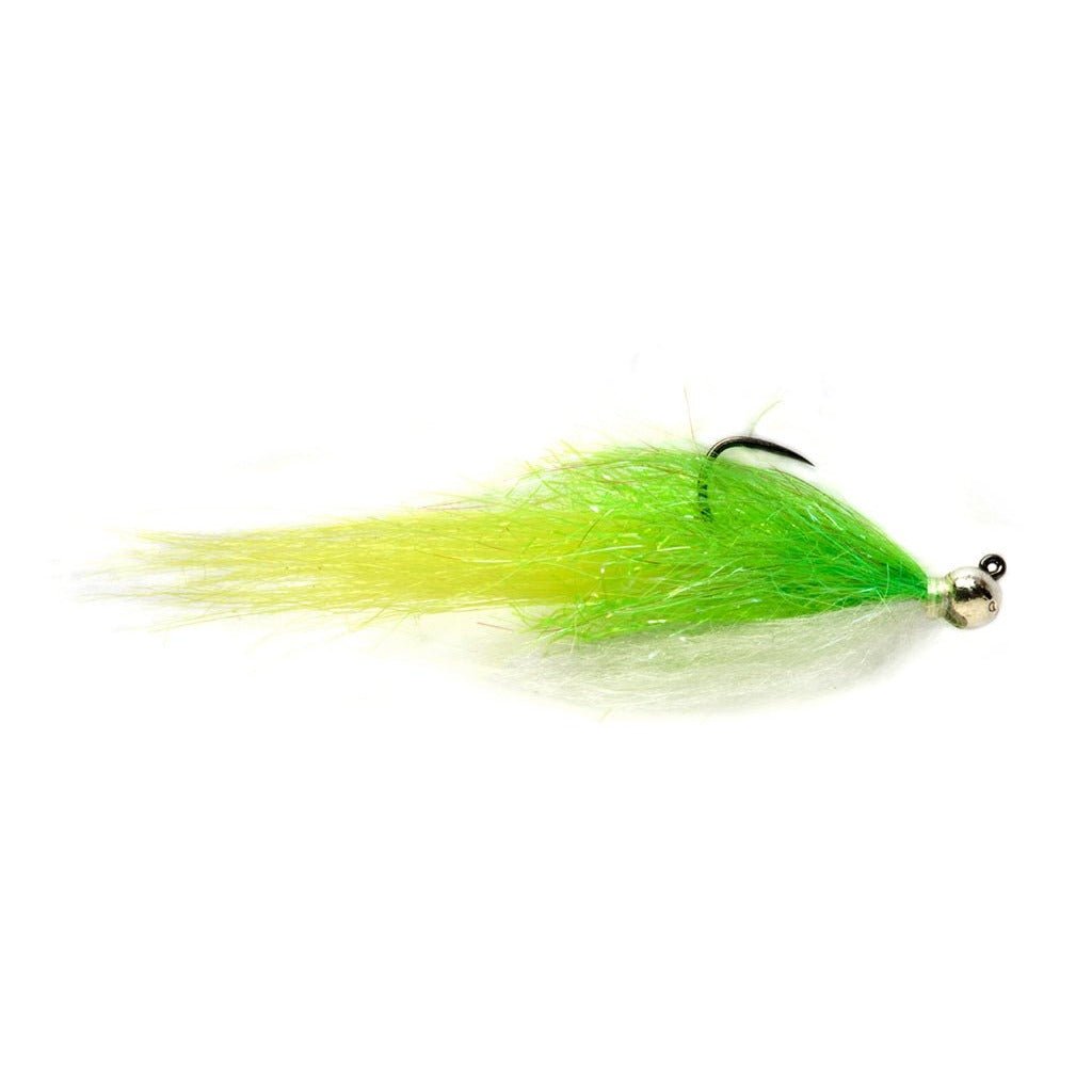 GD Spark Plug - Chartreuse/White Size 2 - Flies - Fly Fish Food