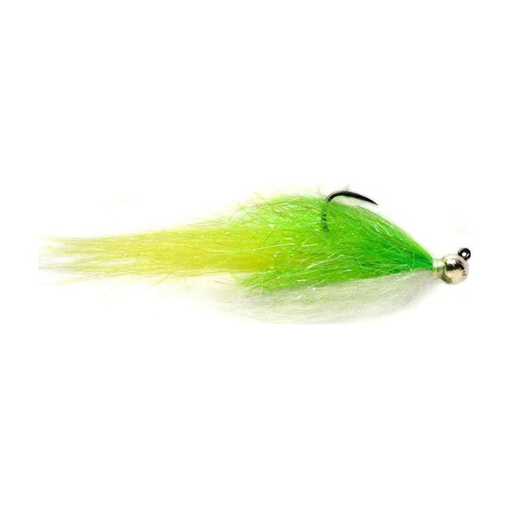 GD Spark Plug - Chartreuse/White Size 2 - Flies - Fly Fish Food