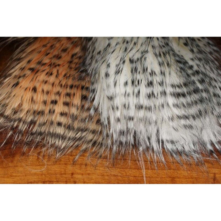 Barred Pseudo Hair - Synthetic Fibers &amp; Flash - Fly Fish Food