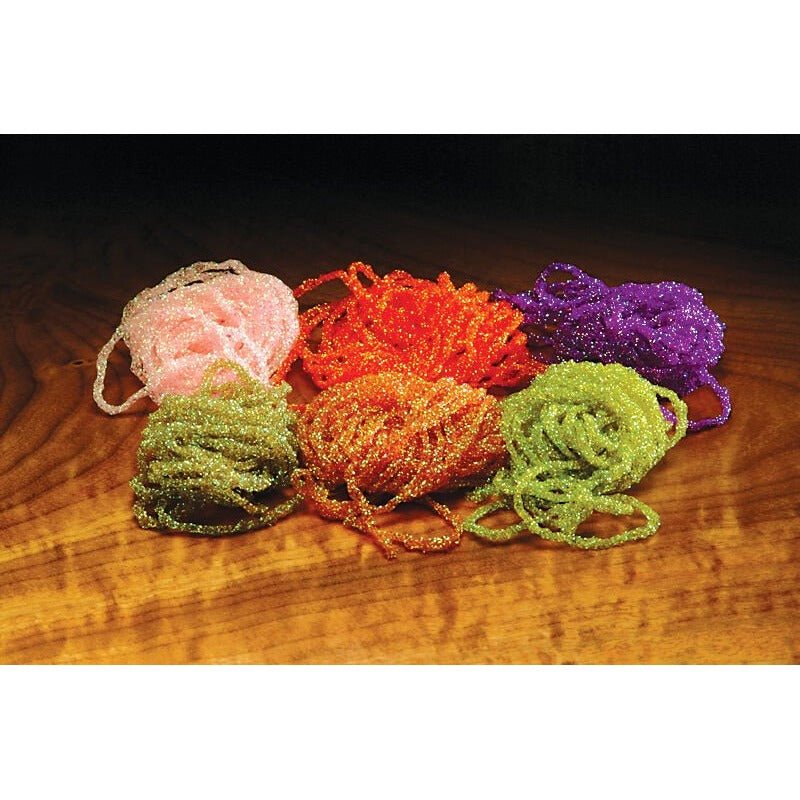 Diamond Braid - Dyed Pearl - Synthetic Fibers & Flash - Fly Fish Food