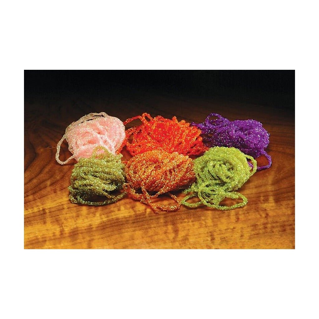 Diamond Braid - Dyed Pearl - Synthetic Fibers & Flash - Fly Fish Food