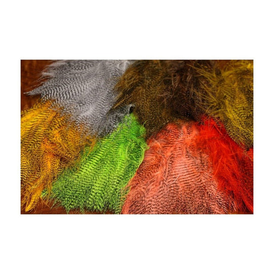 Fine Black Barred Marabou - Feathers & Marabou - Fly Fish Food