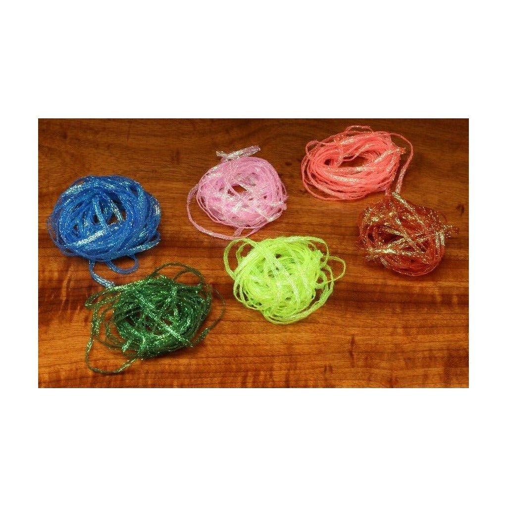 Flat Diamond Braid - Synthetic Fibers &amp; Flash - Fly Fish Food