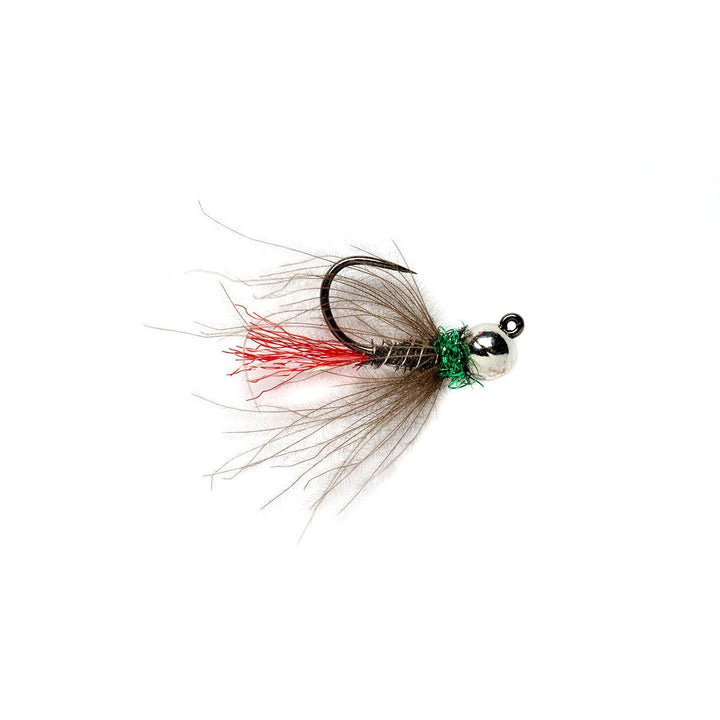 Red Tag Jig (TBH) - Black - Flies - Fly Fish Food