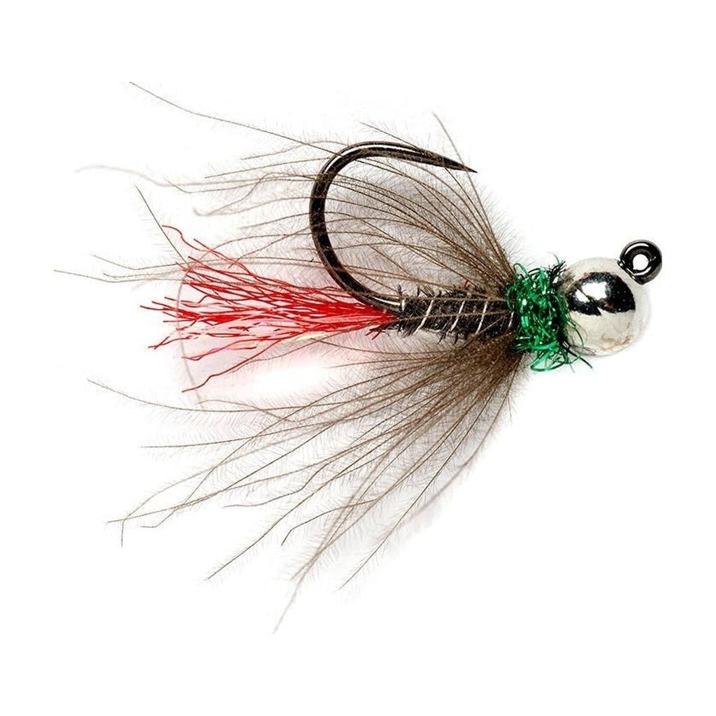 Red Tag Jig (TBH) - Black - Flies - Fly Fish Food