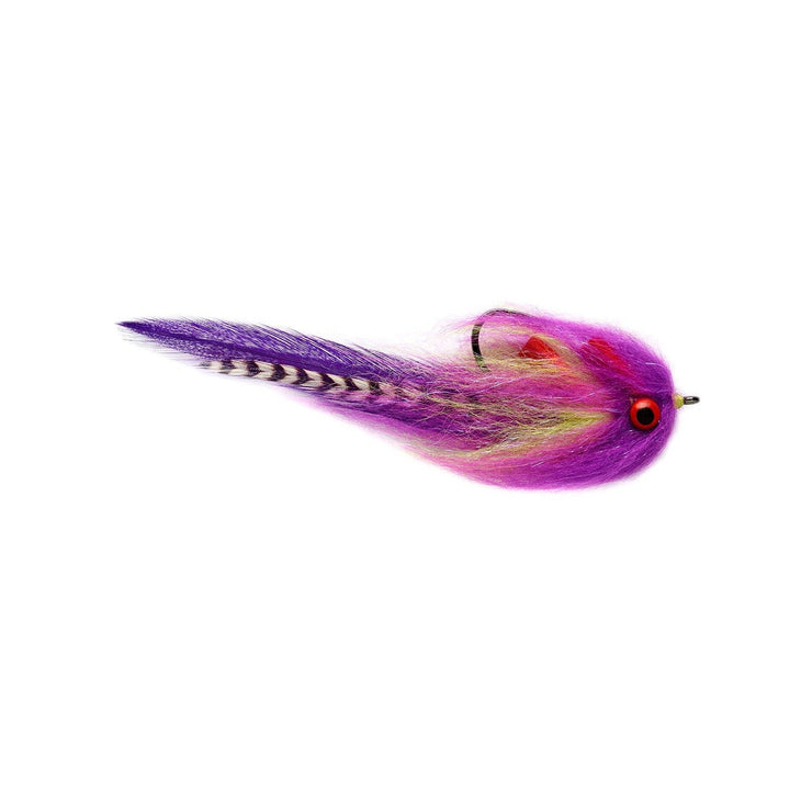 Sandbar Mullet - Purple &amp; Chartreuse - Flies - Fly Fish Food