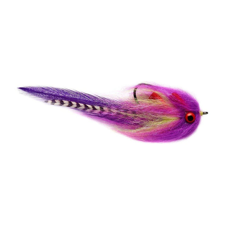 Sandbar Mullet - Purple &amp; Chartreuse - Flies - Fly Fish Food