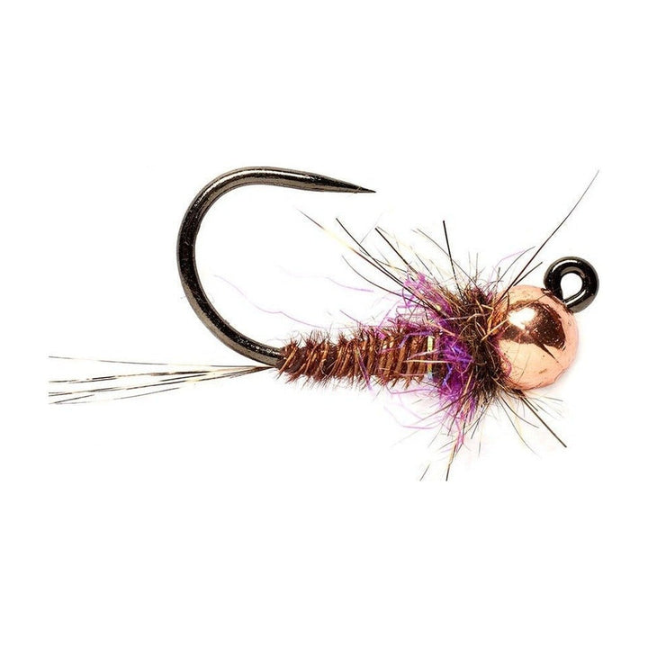 Hot Spot Pheasant Tail Jig B/L - Purple - Flies - Fly Fish Food