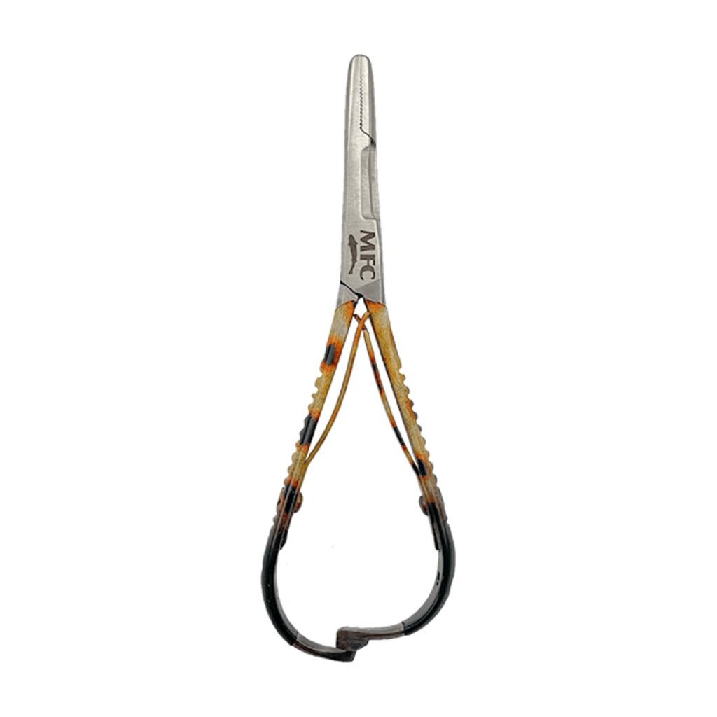 MFC Mitten Scissor Clamp - River Camo - 5" - On Water Accessories - Fly Fish Food