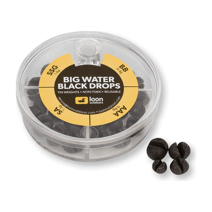 Loon Tin Drops 4 Division (Big Water) - Tippet, Leader &amp; Accessories - Fly Fish Food