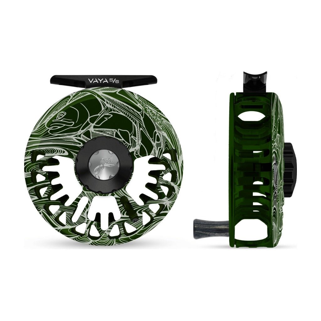 Abel Vaya - Deep Green - Larko Trout 5/6 - Reels - Fly Fish Food