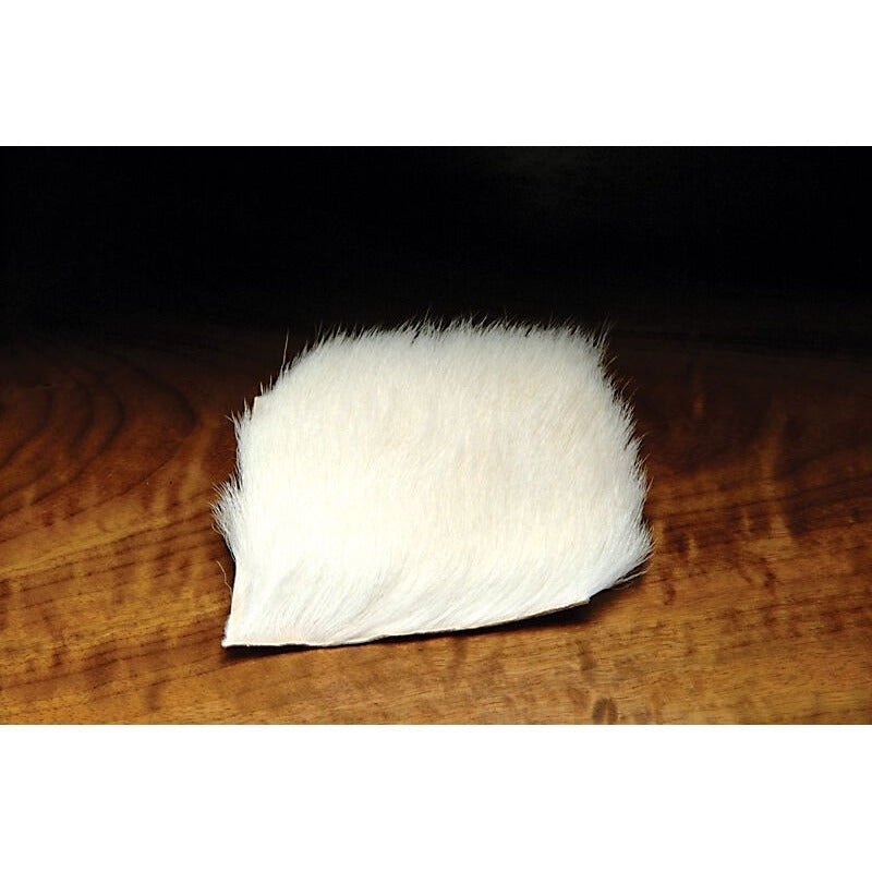Calf Body Hair - White - Hair & Fur - Fly Fish Food