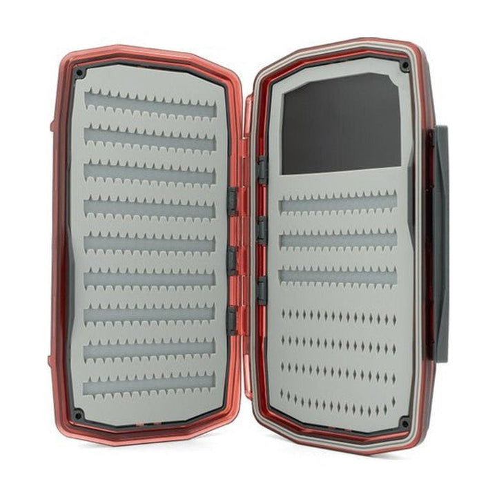 Umpqua - UPG Silicone Waterproof Walkabout - Large - Claret - Fly Boxes - Fly Fish Food