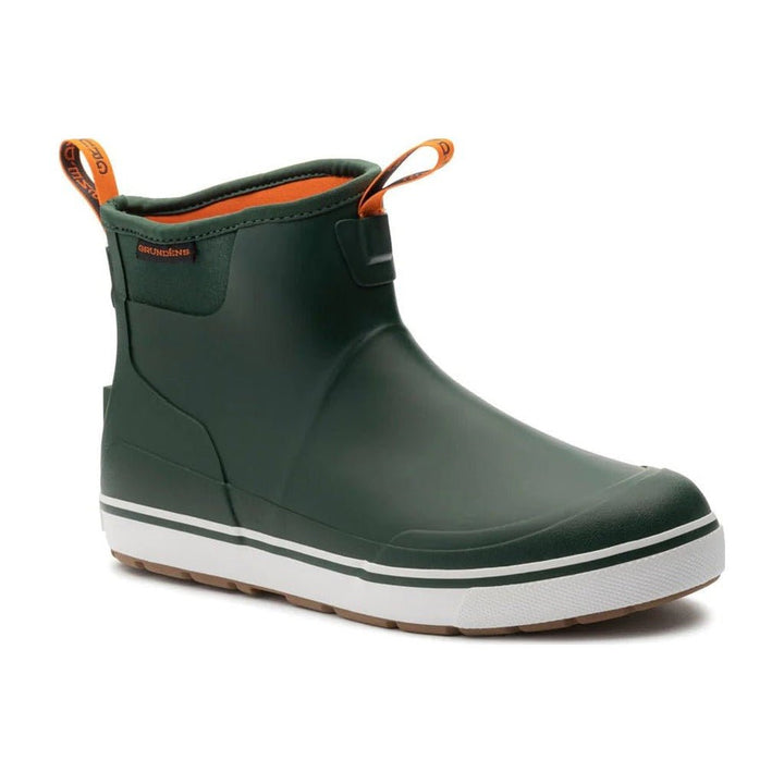 Grundens Deck - Boss Ankle Boot - Green - Boots &amp; Cleats - Fly Fish Food
