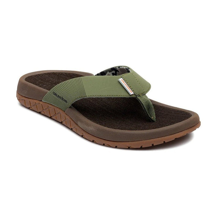 Grundens Fishfinder Sandal - Deep Lichen Green - Footwear - Fly Fish Food