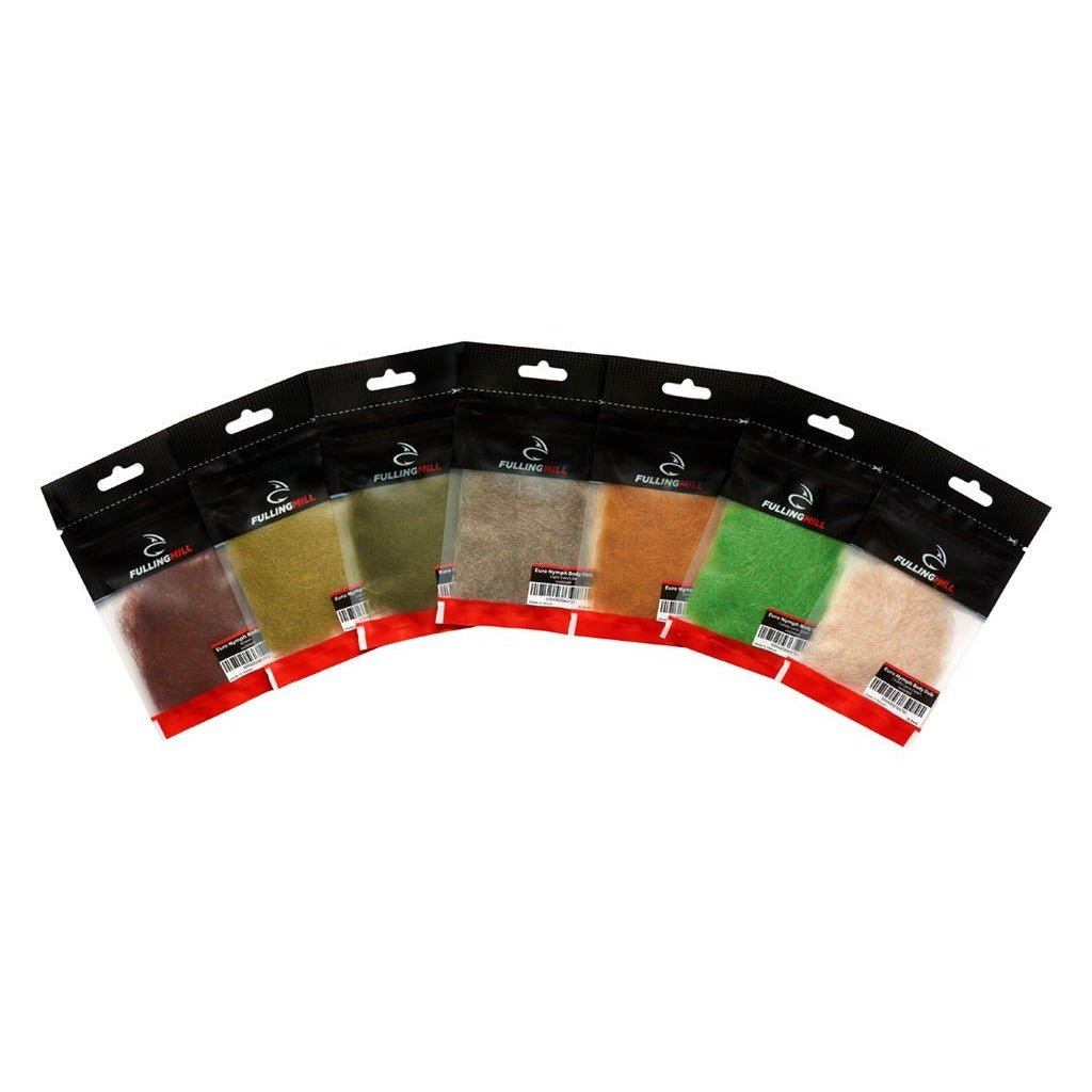 Fulling Mill Euro Nymph Body Dub - Dubbing - Fly Fish Food