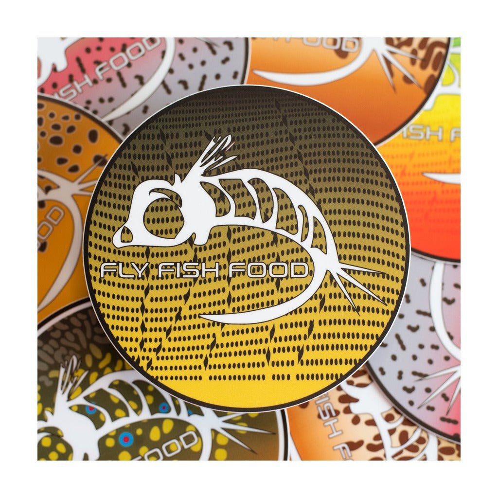 Fly Fish Food Sticker - Dorado (4") - Stickers - Fly Fish Food