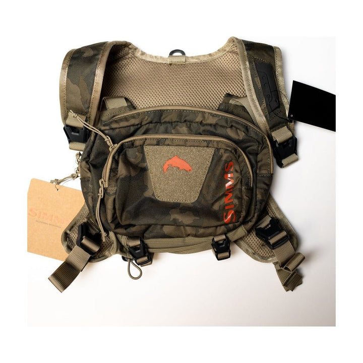Tributary Hybrid Chest Pack - Regiment Camo Olive Drab - Packs &amp; Bags - Fly Fish Food