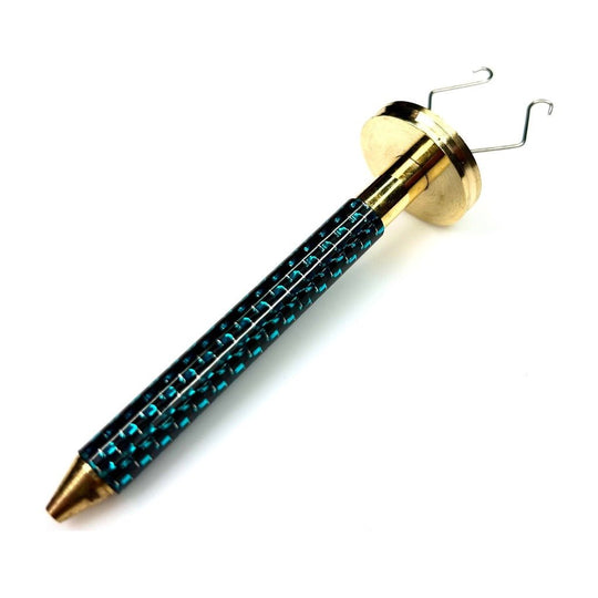 Dr. Slick - Carbon Fiber Handle Jumbo - Dubbing Twister w/Half Hitch Tool - Tying Tools - Fly Fish Food