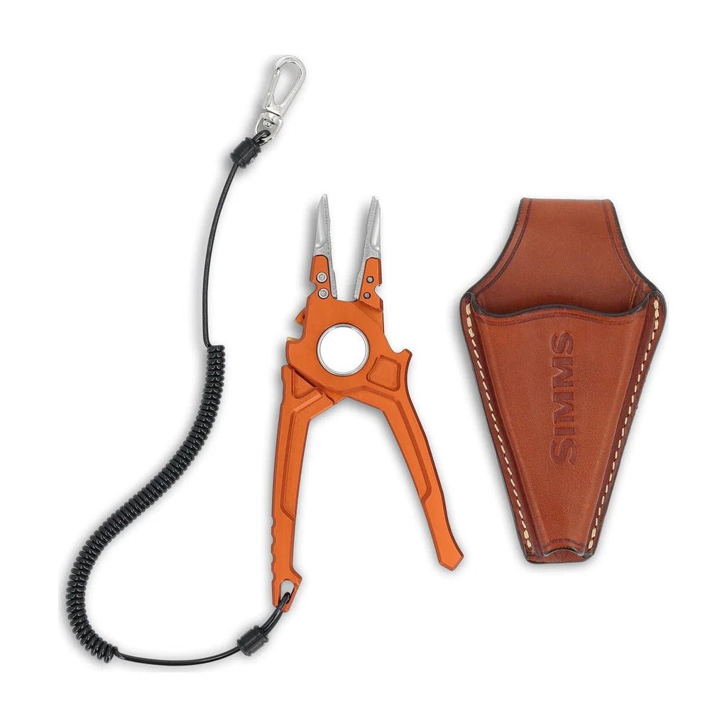 Simms - Guide Fishing Plier - Simms Orange - On Water Accessories - Fly Fish Food
