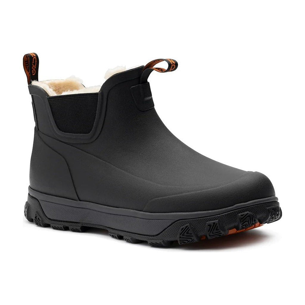 Grundens Deviation Sherpa Ankle Boot - Black - Boots &amp; Cleats - Fly Fish Food