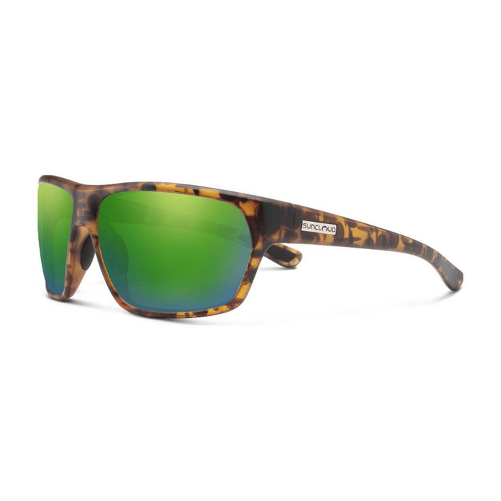 Suncloud Boone - Matte Tortoise - Polarized Green Mirror - Sunglasses - Fly Fish Food