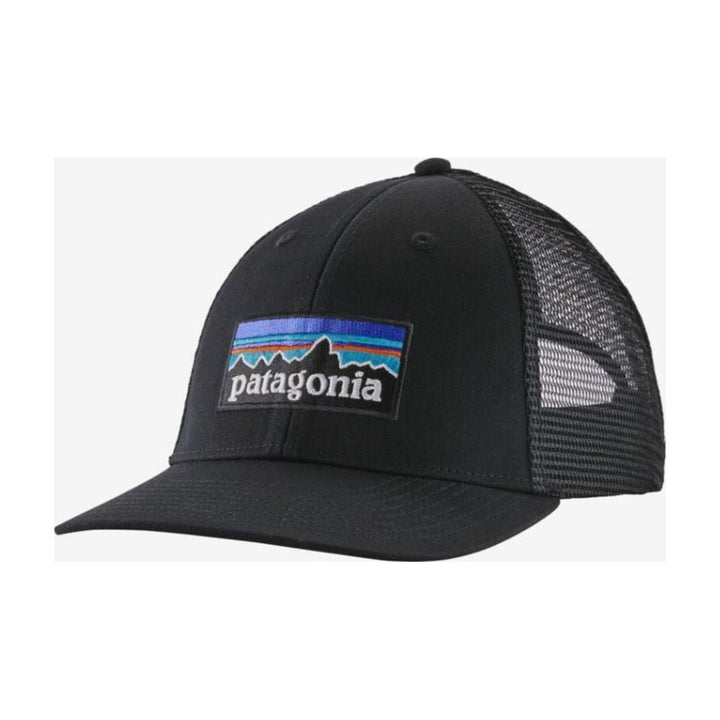 Patagonia P - 6 LoPro Trucker Hat - Black - Hats - Fly Fish Food