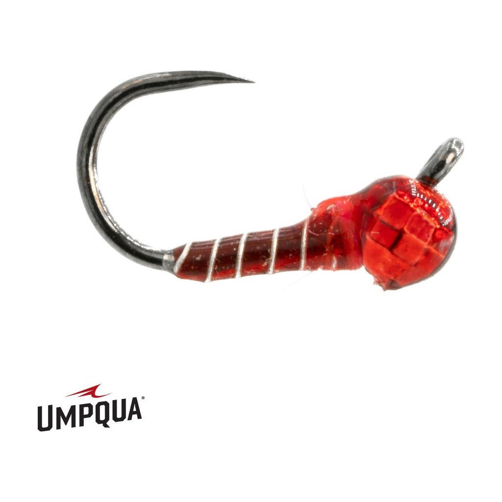 Zebra Jig Thin - Red - Flies - Fly Fish Food