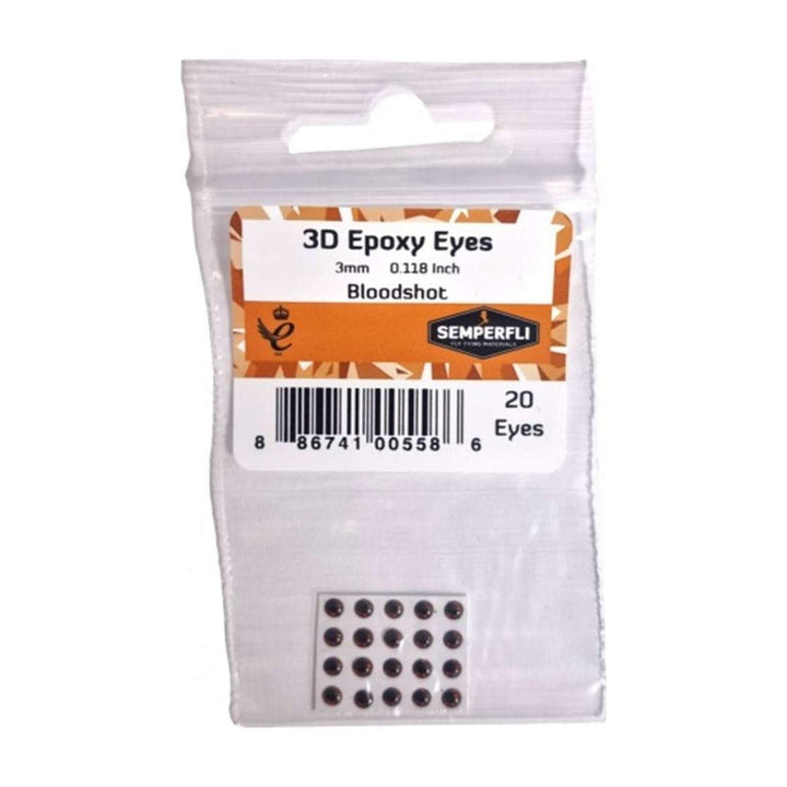 Semperfli 3D Epoxy Eyes - Eyes - Fly Fish Food