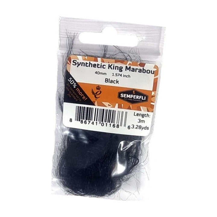Semperfli Synthetic King Marabou 40mm - Misc. Synthetics - Fly Fish Food