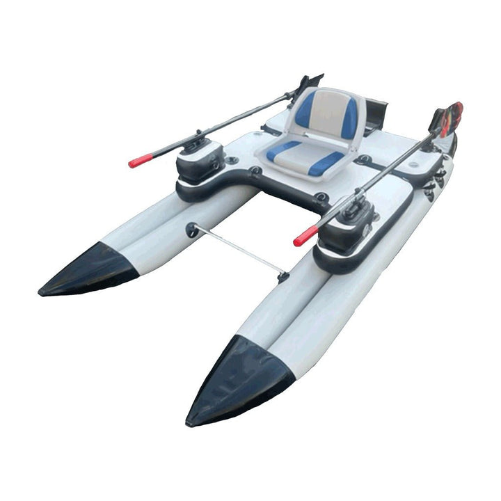 Scadden Lightning Strike Stiletto Ultra Lo Pro Frameless Pontoon Boat - Float Tubes &amp; Accessories - Fly Fish Food