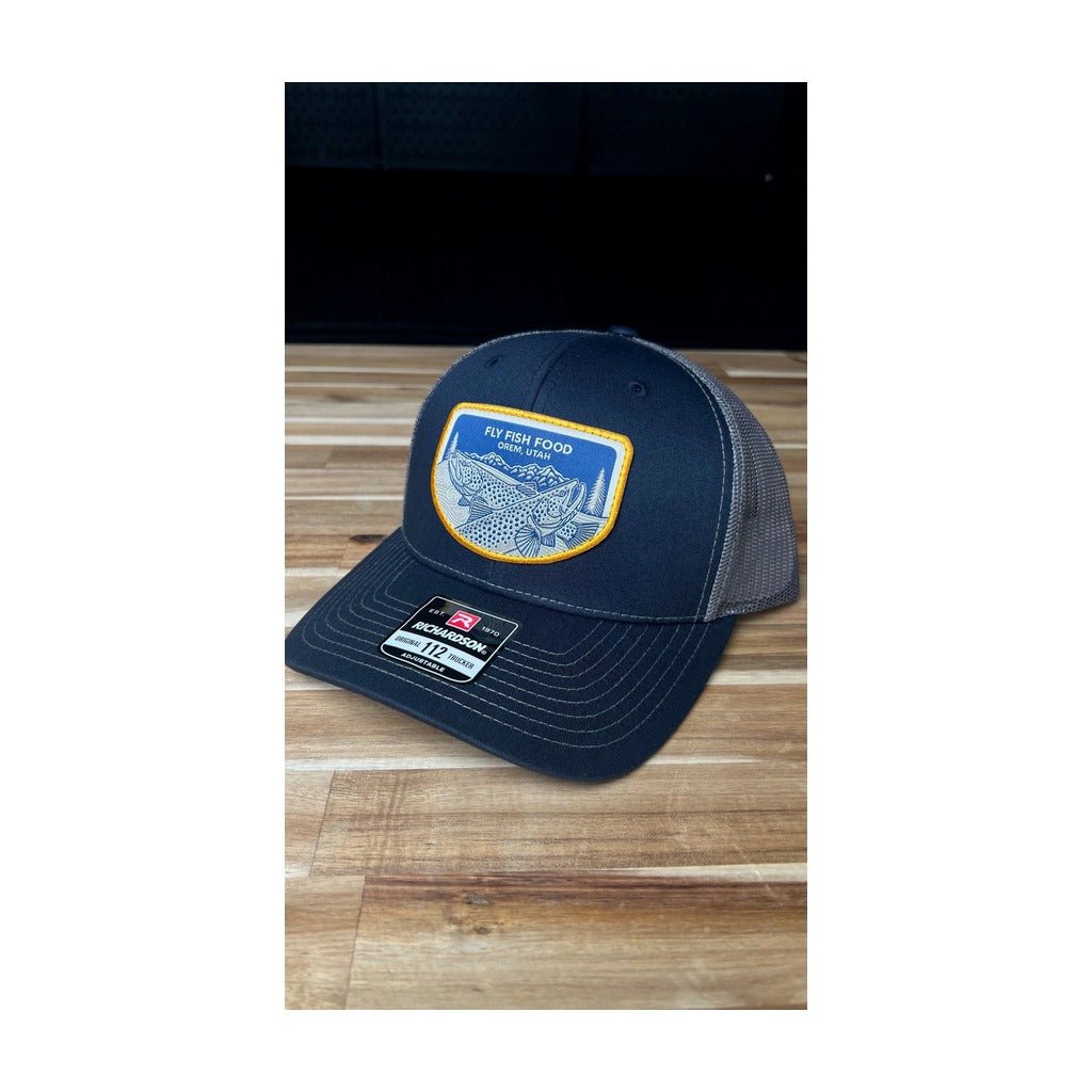 Fly Fish Food &amp; Casey Underwood Hat - Orem Utah Patch - Hats - Fly Fish Food