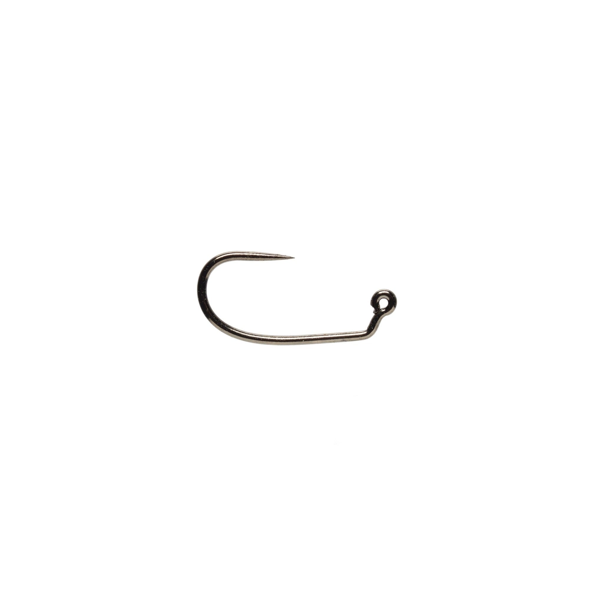 Fulling Mill 5140 Jig Force Straight Point Black Nickel Hook - Barbless - Hooks & Shanks - Fly Fish Food