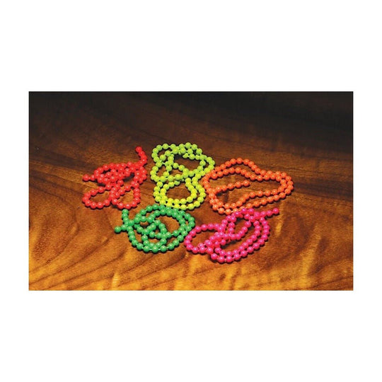 Flourescent Bead Chain Eyes - Medium - Eyes - Fly Fish Food