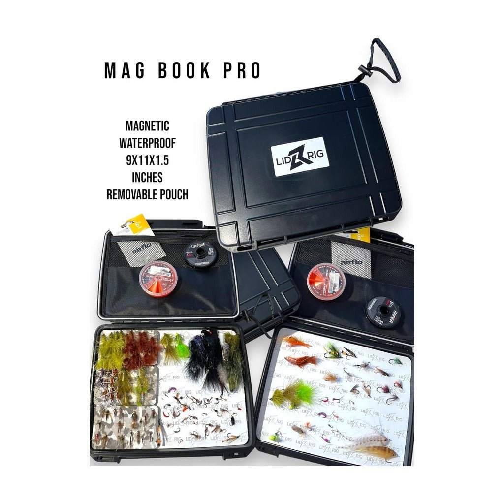 Lid Rig - Mag Book Pro - Fly Boxes - Fly Fish Food