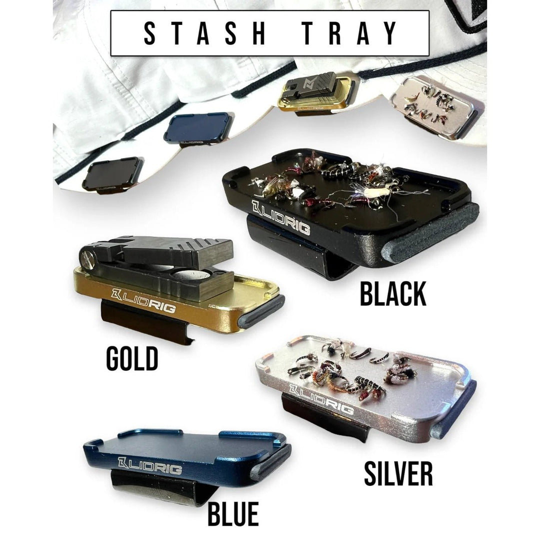 Lid Rig - Stash Tray - Gold - On Water Accessories - Fly Fish Food