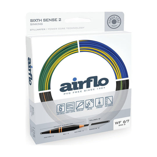 Airflo Sixth Sense 2 Sink 3 Fly Line - Fly Lines - Fly Fish Food