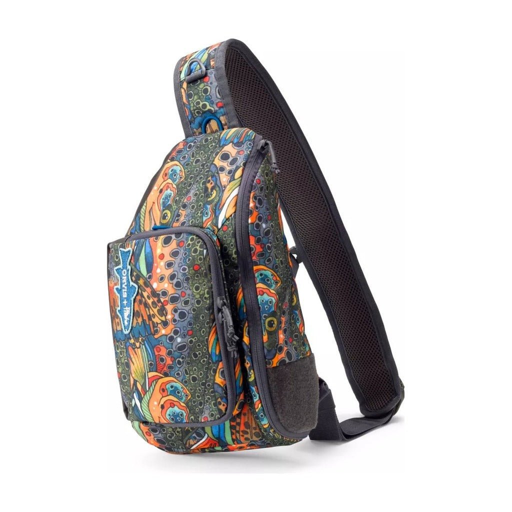 Orvis Mini Sling Pack - Fishe Unbound Brown - Packs &amp; Bags - Fly Fish Food